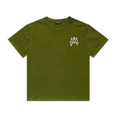 Amiri T Shirt Printed Casual Hip Hop round Neck Short Sleeve T-shirt